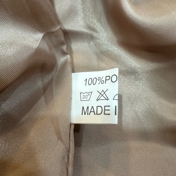 Southern Stitch Luxurious Animal Print High Collar Faux Fur Zip Vest Size Medium - Picture 6 of 10